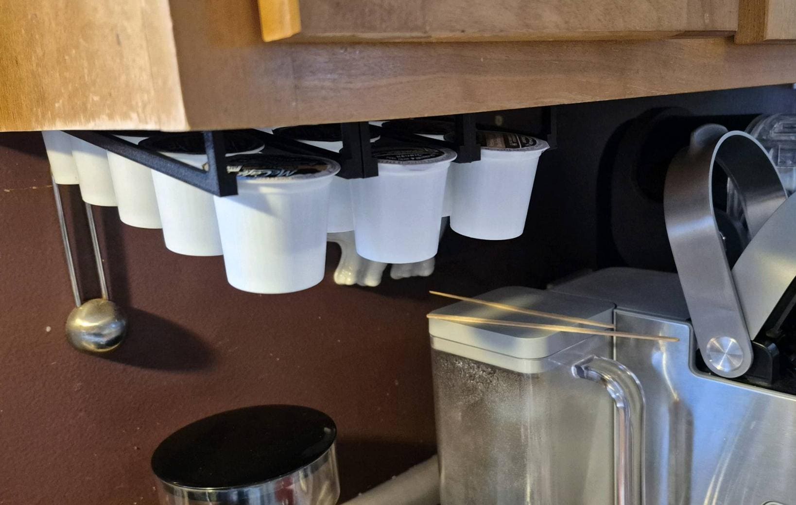Under Cabinet K-Cup Holder | Coffee Pod Organizer