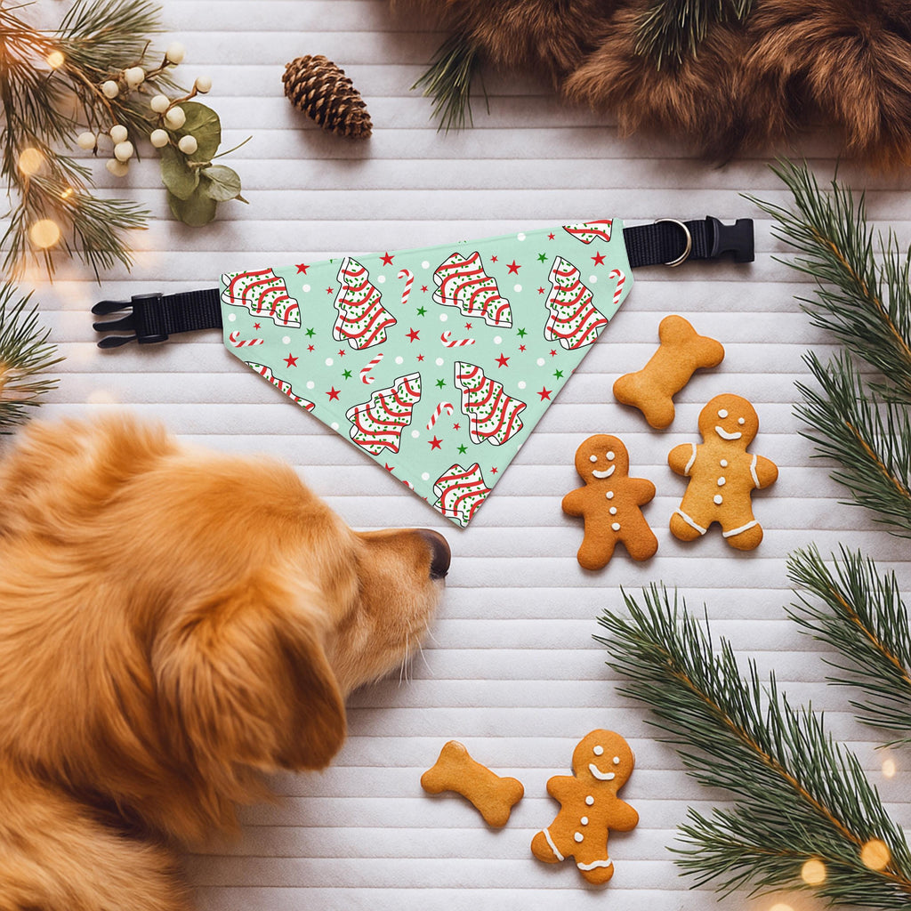Personalized Holiday Tree Cakes Bandana