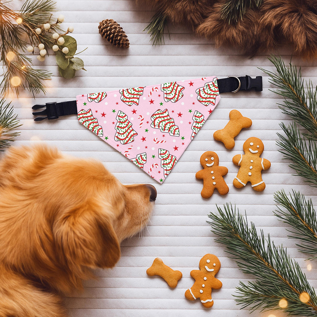 Personalized Holiday Tree Cakes Bandana