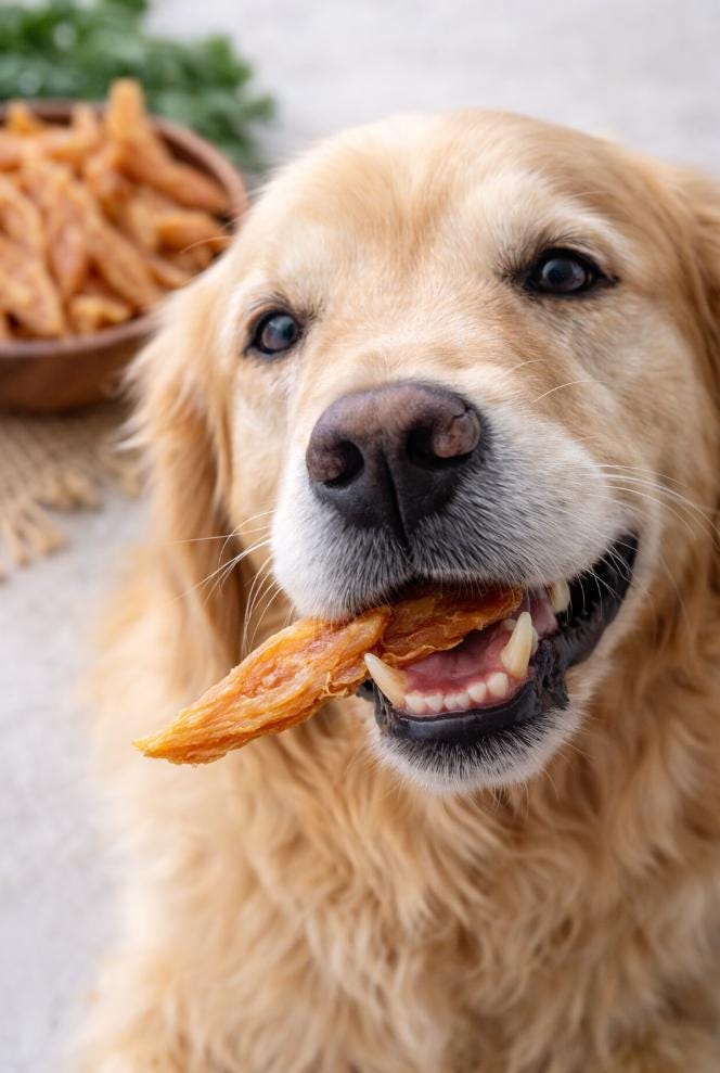 Dehydrated Chicken Dog Treats