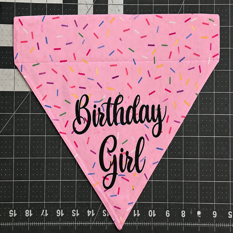 Birthday Dog Bandana - Confetti Design