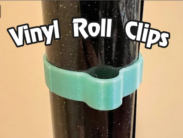 Vinyl Roll Clips | 3D Printed Vinyl Storage Organizer