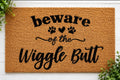 Beware of the Wiggle Butt Doormat